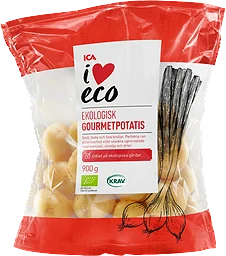 Gourmetpotatis Ekologisk 900g Klass 1 ICA I love eco