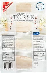 Torsk Ryggfilé MSC 4-p 400g Ullmo