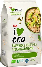 Fiberhavregryn Ekologiska 700g ICA I love eco
