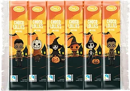 Mjölkchoklad Klubba Halloween 78g Gunz