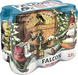 Öl Julbrygd 3,5% 6-p 50cl Falcon