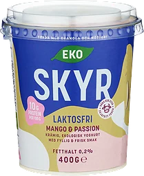 Mango Passion Skyr Laktosfri 0,2% Eko