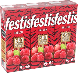 Festis Hallon 3-pack Eko