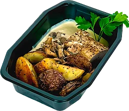 Fläskfilé Med Klyftpotatis & Svampsås ca 420g ICA Kvantum Lerum