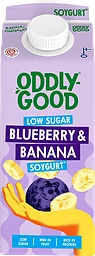 Sojagurt Lättsockrad Blåbär & banan