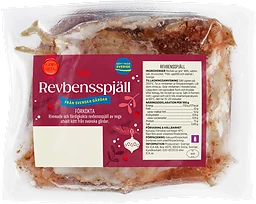 Revbensspjäll Färska Förkokta ca 1kg ICA