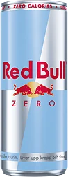 Red Bull Zero Energidryck, Burk