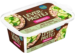 Leverapastej med gurka Bredbar 200g ICA