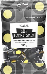 Söt Lakritsmix 180g Treatville