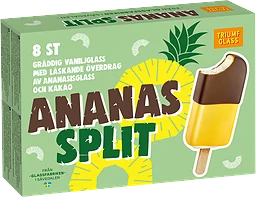 Ananas Split Glass