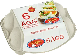 Ägg 6P Frigående Inomhus