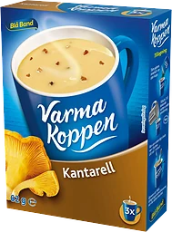 Kantarellsoppa 3 portioner 6dl Varma Koppen