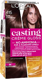 Hårtoning 415 Iced Chocolate 1-p Casting Creme Gloss
