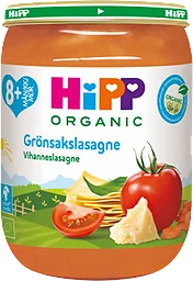 Grönsakslasagne Från 8m Ekologisk