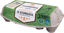 Ägg Frigående Utomhus 10-p Stjärnägg