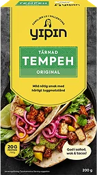 Tempeh naturell tärnad 200g YiPin