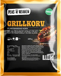Grillkorv vegan 400g Peas of Heaven