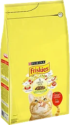 Kattmat Oxkött kyckling & lever 4kg Friskies