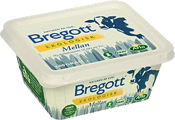 Smör & rapsolja Mellan Ekologisk 600g Bregott®
