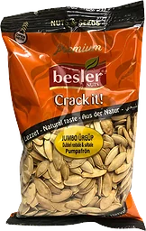 Pumpafrön Dubbel Rostade 180g Besler