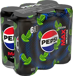 Läsk Pepsi Max Lime 6x33cl Pepsi