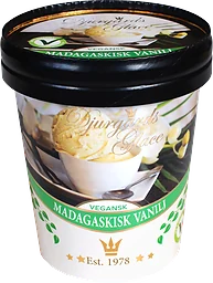 Vanilj Madagaskar Vegansk Glass