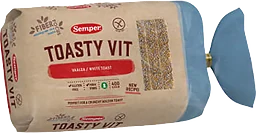 Toasty Vit Fryst 400g Semper