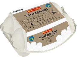 Vardagsägg Frigående inomhus M 6-p Kronägg