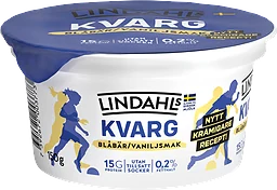 Kvarg Blåbär & vanilj 0,2%