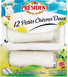 Getost Petits Chèvres doux 12-p 200g President