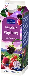 Fruktyoghurt Skogsbär 2,6% 1000g Norrmejerier