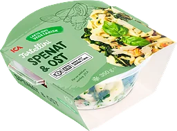 Tortellini spenat & ost Fryst 350g ICA