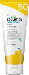 Sollotion Barn Oparfymerad SPF 50 200ml ICA Hjärtat