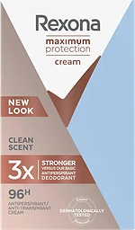 Deodorant Stick Maximum Protection 96h Clean Scent 45ml Rexona