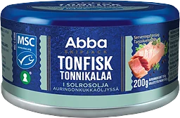Tonfisk i solrosolja 200g Abba