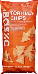 Tortillachips Ost 450g ICA Basic