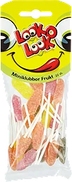 Miniklubbor Frukt 75g Look o Look
