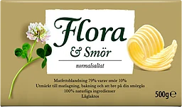 Flora & smör Normalsaltat