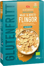 Bovetflingor Glutenfria Ekologiska 375g ICA