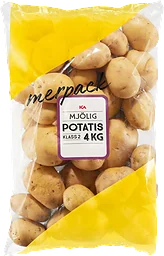 Potatis Mjölig 4kg Klass 2 ICA