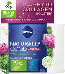 Nattkräm Naturally Good Anti Age 50ml Nivea