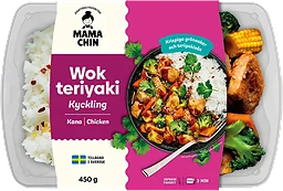 Wok Teriyaki Kyckling 450g Mama Chin