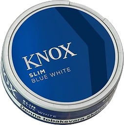 Portionssnus Vit Slim Blue 16,6g Knox