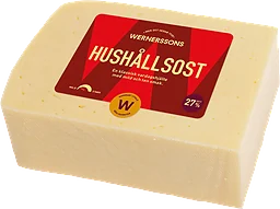 Hushållsost 27% ca 830g Wernerssons