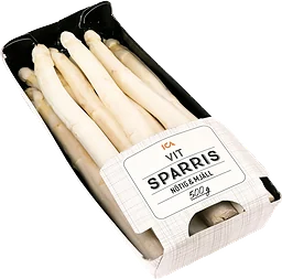 Sparris vit 500g Klass 1 ICA