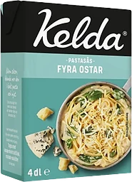 Pastasås Fyra Ostar 4dl Kelda