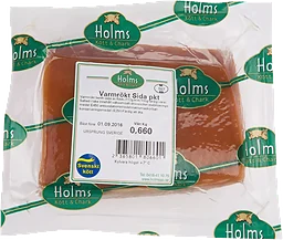 Sidfläsk Varmrökt ca 500g Holms Kött & Chark