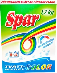 Tvättmedel Color 48 Tvätt 1,7kg SPAR