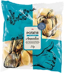 Delikatesspotatis Amandine 2kg Klass 1 ICA