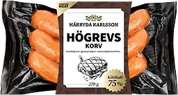 Högrevskorv 85% Kötthalt 270g Härryda Karlsson